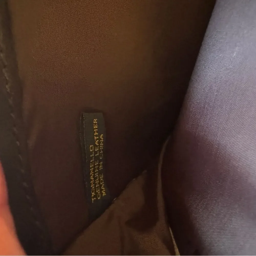 Tignanello Brown Leather Laptop Portfolio Briefcase Bag Unisex, envelope style